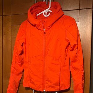 Lululemon Ventilating UV-Protection Running Jacket Sz 10 Solar Orange $168